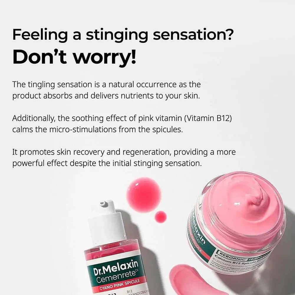Dr. Melaxin Facial Serum Removes Dark Circles Puffiness Shrinks pores Blemishes Powder Skincare Original Korea Skincare