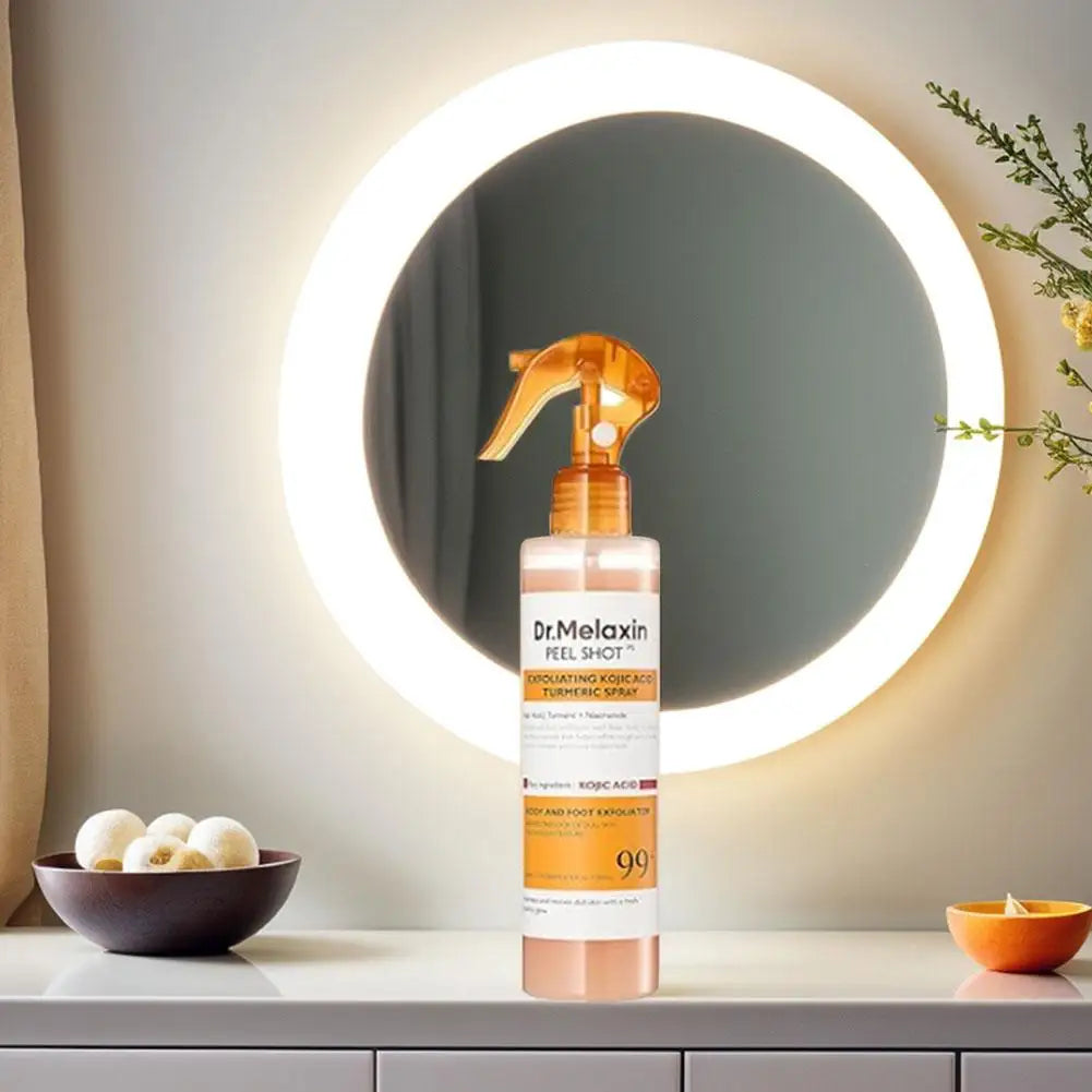 Korean Dr.Melaxin Kojic Acid Turmeric Face Spray 200ml Hydrating Moisturizing Brightening Improve Dull Daily Facial Moisturizing