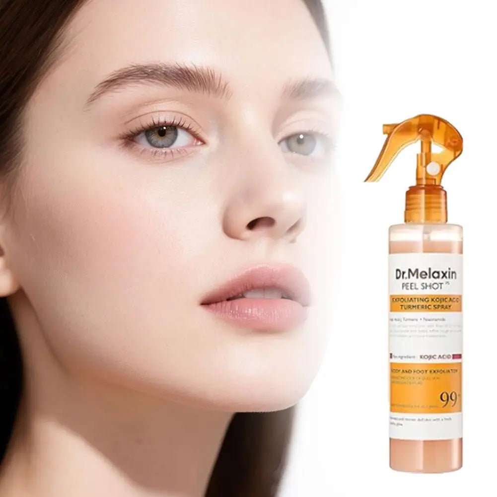 Korean Dr.Melaxin Kojic Acid Turmeric Face Spray 200ml Hydrating Moisturizing Brightening Improve Dull Daily Facial Moisturizing