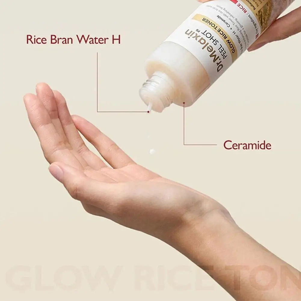 200ml Dr. Melaxin White Rice Toner Astringent Water Moisturizes Skin Cleanses Skin Nourishes and Hydrates Soften Serum Skin Care