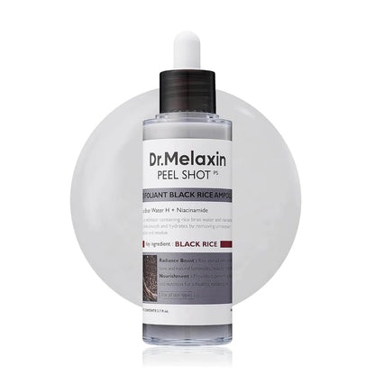 Dr. Melaxin Black Peel Shot skincare product