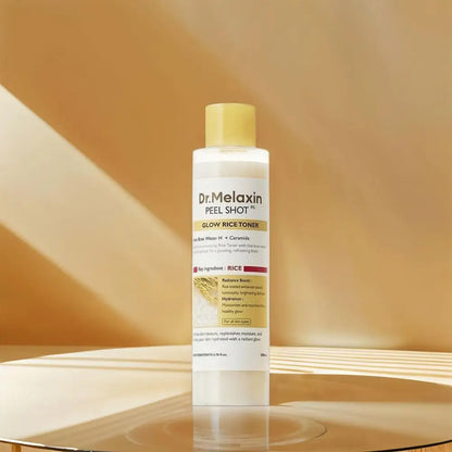 200ml Dr. Melaxin White Rice Toner Astringent Water Moisturizes Skin Cleanses Skin Nourishes and Hydrates Soften Serum Skin Care