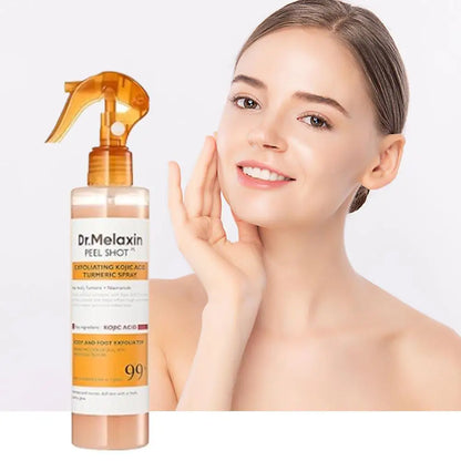 Korean Dr.Melaxin Kojic Acid Turmeric Face Spray 200ml Hydrating Moisturizing Brightening Improve Dull Daily Facial Moisturizing